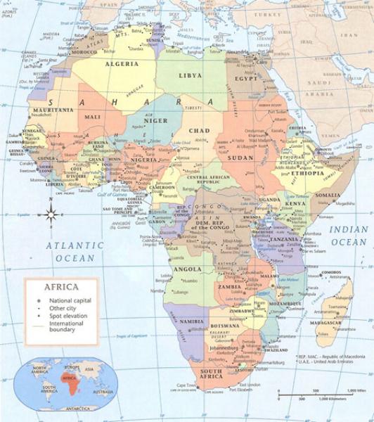 Africa Map